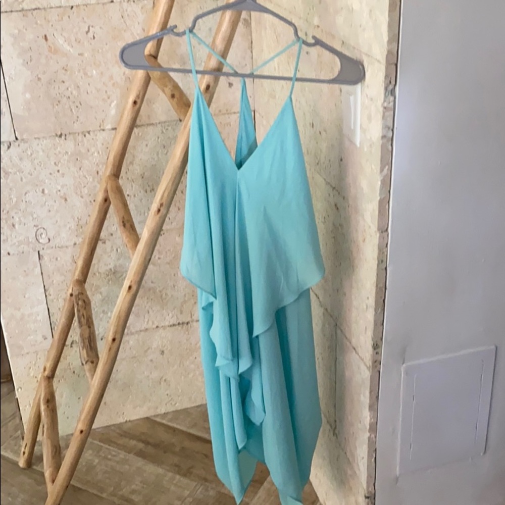 Meant seafoam green flowy dress